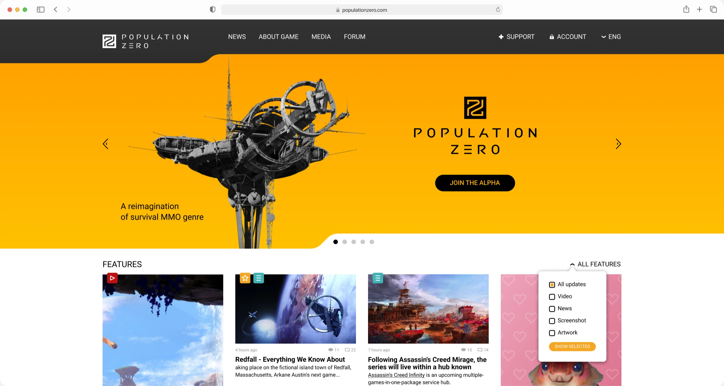 Population Zero — обложка